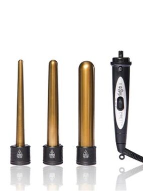 3-in-1 Wand Curler Set
